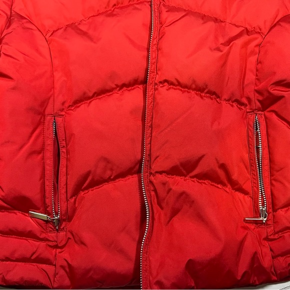 Fera Platinum red puffer ski jacket size women’s 8. - Picture 8 of 9